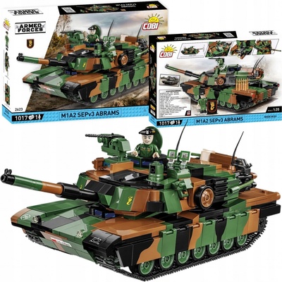 Cobi 2623 Armed Forces Tank polské armády Abrams M1A2 SEPv3 – Zboží Dáma