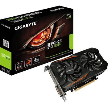 GIGABYTE GeForce GTX 1050 OC 3GB GDDR5 96bit (GV-N1050OC-3GD)