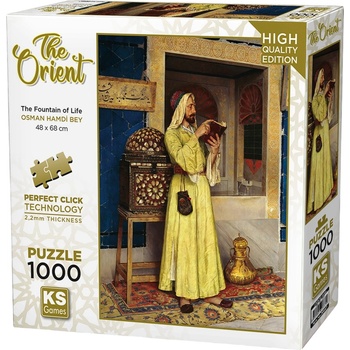 KS Games Пъзел KS Games от 1000 части - Фонтанът на живота (20667)