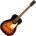 Gretsch Jim Dandy Parlor Rex Burst Фолк китара