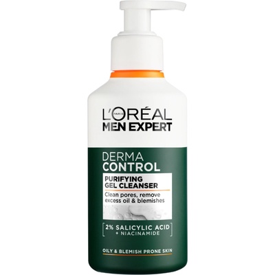 L'Oréal Men Expert Derma Control Purifying Gel Cleanser 260 ml