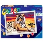Cre Art Ravensburger Painting CreArt for Kids Tiger