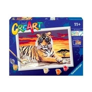 Cre Art Ravensburger Painting CreArt for Kids Tiger