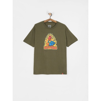 Spitfire Demonseed military green/multi color print