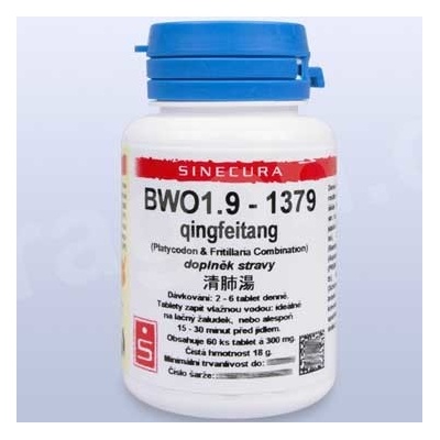 Sinecura BWO1.9 qingfeitang 60 tabliet