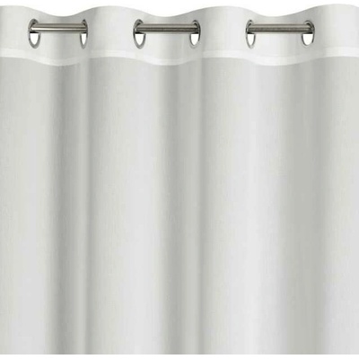 Záclona ROSSI na krúžkoch biela 135x250cm