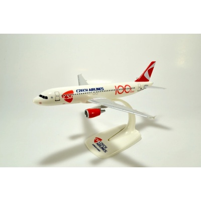PPC Holland Airbus A320-214 CSA Czech Airlines 2019s Colors w/ 100 Years Sticker Snap-Fit 1:200
