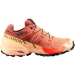 Salomon Дамски маратонки Salomon Women's Speedcross 6 Gore-Tex Trail running shoes - Pecan Brown / Almond Cream / Sunny Lime - размер 42 2/3 (EU) (123-0974-1921)