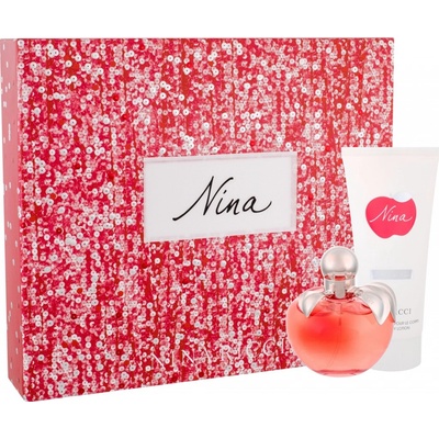 Nina Ricci Nina EDT 80 ml + telové mlieko 100 ml darčeková sada