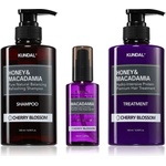 KUNDAL Honey & Macadamia Cherry Blossom комплект за суха и увредена коса