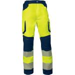 Delta Plus Delta hi-vis m2pa3strhvs / Мъжки светлоотразителни еластични работни панталони - hv жълти (m2pa3strhvjapt)