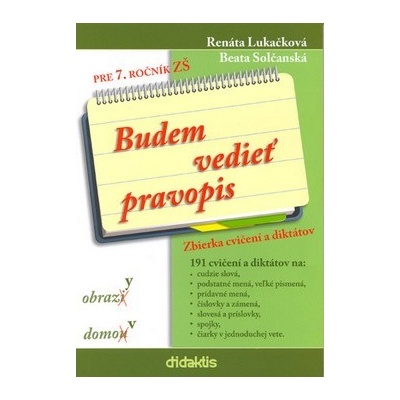 Budem vedieť pravopis pre 7. ročník ZŠ