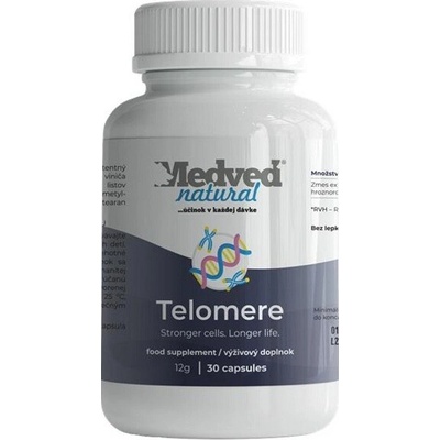 Medveď natural Telomere 30 kapsúl