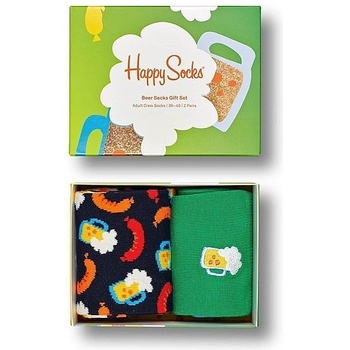 Happy Socks Beer Socks Gift Set 2 Pack XBEE02 7300