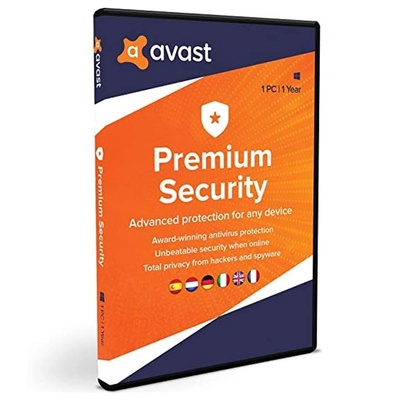 Avast Avast Premium Security - 1 устройство / 1 година електронен лиценз електронен лиценз