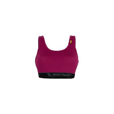 Sensor Dámská podprsenka Sensor Merino Active lilla - S
