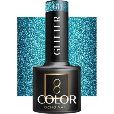 Ocho Nails Gél lak na nechty Glitter G 11, 5 g