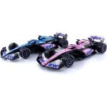 Solido КОМПЛЕКТ 2x f1 a523 team bwt alpine press launch livery n 10 ПИЕР ГАСЛИ - n 31 ЕСТЕБАН ОКОН 2