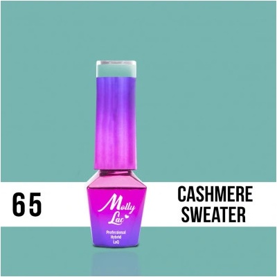 Allepaznokcie MollyLac gél lak 65 CASHMERE SWEATER 5 ml