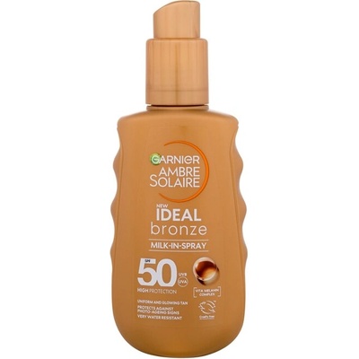 Garnier Ambre Solaire Ideal Bronze Milk-In-Spray от Garnier Унисекс Слънцезащитен лосион за тяло 150мл