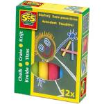 SES Creative Цветни тебешири 12x, диаметър. 10 (00201)