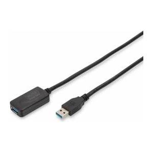 ASSMANN USB 3.0 Active Extension Cable - USB Type-A male/USB Type-B female - 5 m