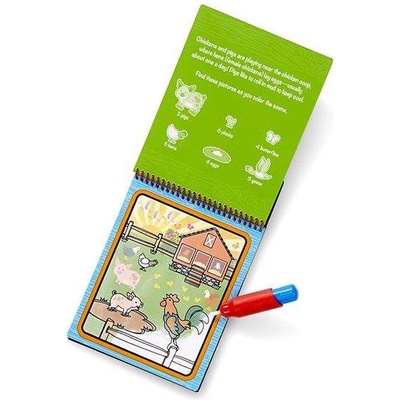 Melissa & Doug Melissa and Doug: рисуване с вода - ферма (9232)