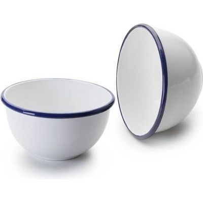 Ibili Smaltová miska Modrobiela 14 cm