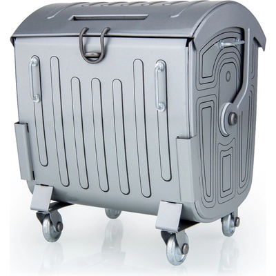 KOVAP Plechová pokladnička Kontejner vtipná dekorace – Zboží Mobilmania