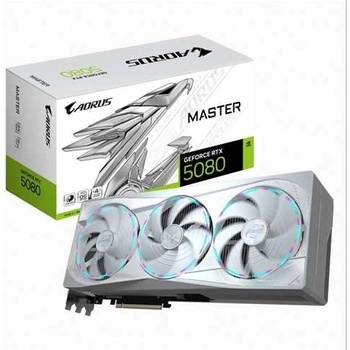 Gigabyte AORUS GeForce RTX 5080 MASTER ICE 16GB GDDR7 GV-N5080AORUSM ICE-16GD