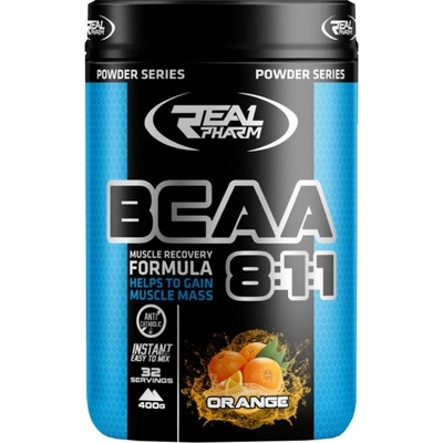 REAL PHARM Bcaa 8: 1: 1 [400 грама] Портокал