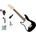 Squier Mini Stratocaster IL LH Standard SET Black Електрическа китара