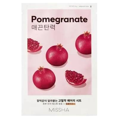 MISSHA Airy Fit Sheet Mask Pomegranate - Текстилна маска за лице с екстракт от нар 19гр