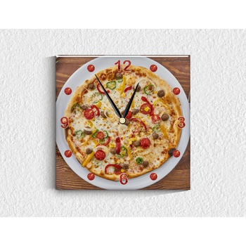 Image 1 of Стъклен стенен часовник 013