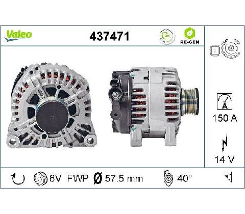 Generátor VALEO 437471