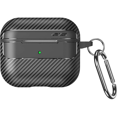 Techsuit Калъф за AirPods 3 - CarbonFiber - черен