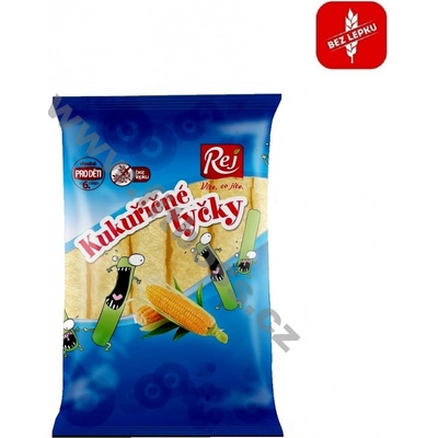 Rej Křupky kukuřičné tyčky bez GMO 60 g
