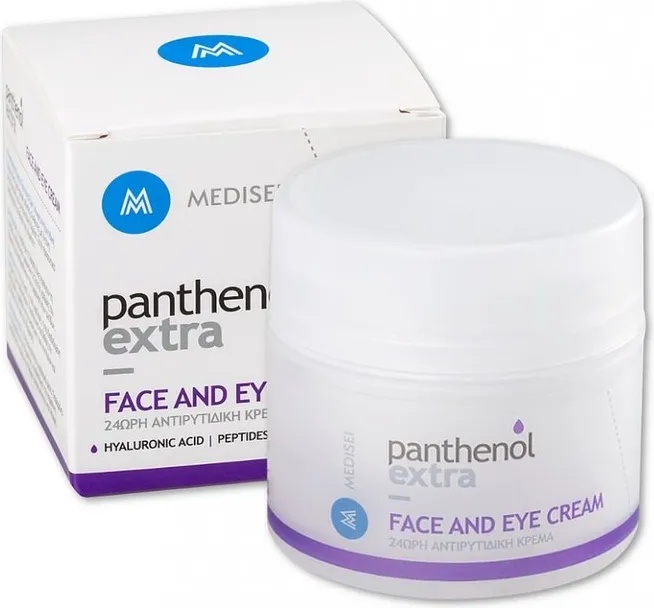 Крем против бръчки за лице и околочен контур с пантенол , Panthenol Extra Anti-Wrinkle Face-Eye Cream 50 ml