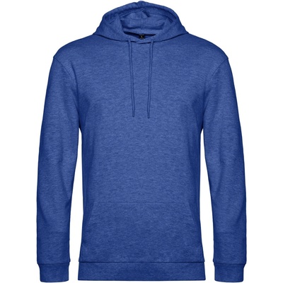 B&C Collection B&C #HOODIE / Мъжки суичър с качулка - син меланж L (01U03Wt5903)