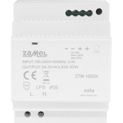 Spínaný napájecí zdroj Zamel ZTM-100/12 100 W 12 V