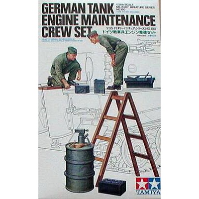 Tamiya 35180 Nemecký tank Engine Crew 1:35