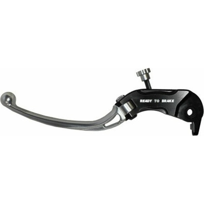 ACCOSSATO Páčka spojky výklopná ACCOSSATO LV033 in Aluminium For Clutch Master Cylinder Ready To Brake strieborná