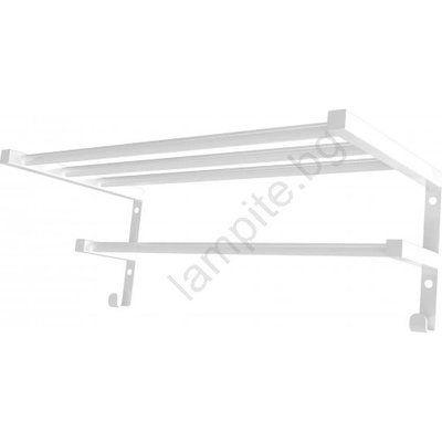 Mario Radiators Сушилник за кърпи за баня за радиатор HF SHEFFIELD 52x25, 6 см бял (MR0033)