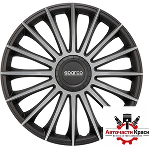 Sparco Тасове за джанти 16'' Sparco TREVISO / SPC1693BKSV (56388) - avtochastikrasi