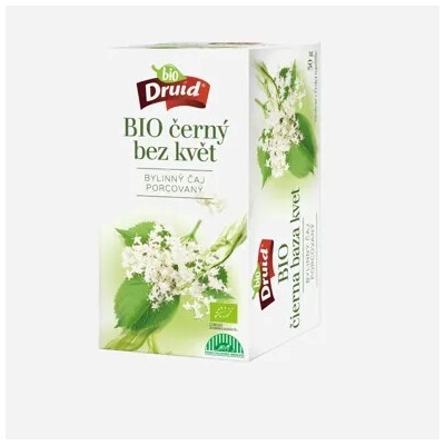 Druid Bylinný čaj čierny bez kvet BIO 30 g