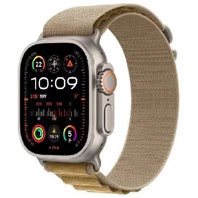 Apple Watch Ultra 2 49mm, Přírodní titan, Alpský tah L (MX4H3CS/A)