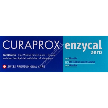Curaprox Enzycal Zero zubná pasta 75 ml