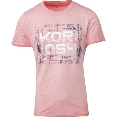 KOROSHI Тениска розово, размер xl