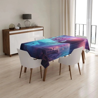 Sablio Obrus Magická plachetnica pod mesiacom 130x170 cm
