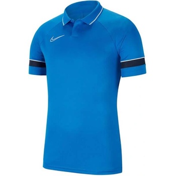 Image 1 of Nike Dri-Fit Academy 21 Short Sleeve Polo Blue